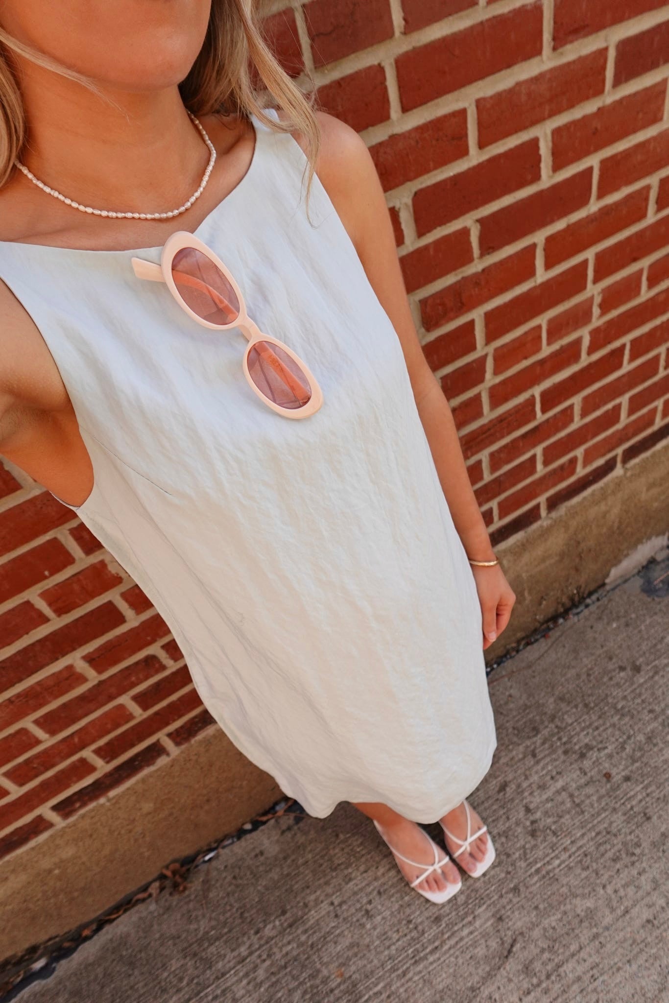 Polly Mini Dress- Robin Blue
