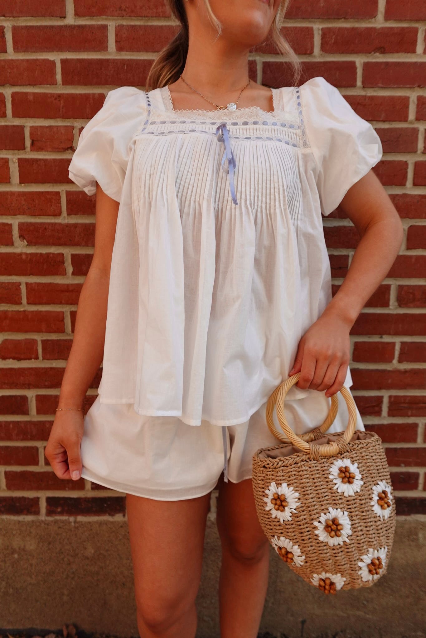Genesis Flare Shorts- Off White