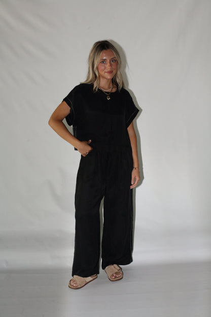 Straight Shot Top- Black