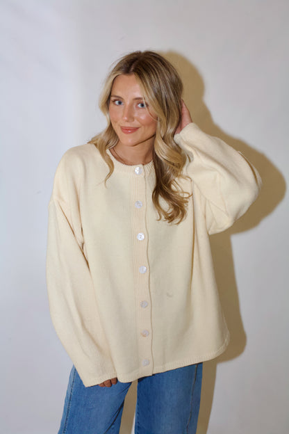Molly Cardigan- Butter