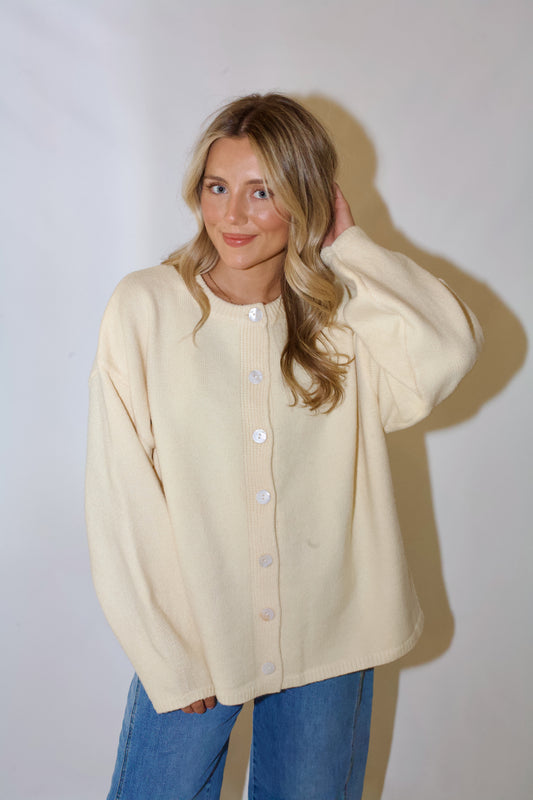Molly Cardigan- Butter