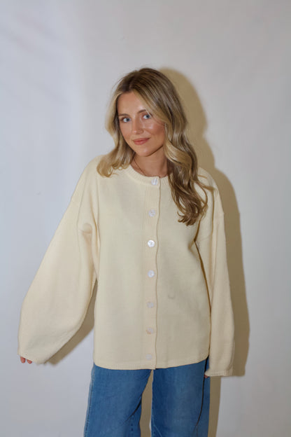Molly Cardigan- Butter