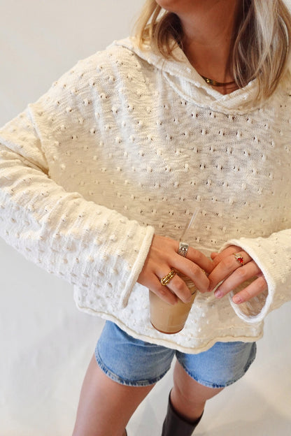 Lake Side Hoodie- Marshmellow