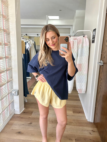 Carpe Diem Shorts-Sunlit Yellow