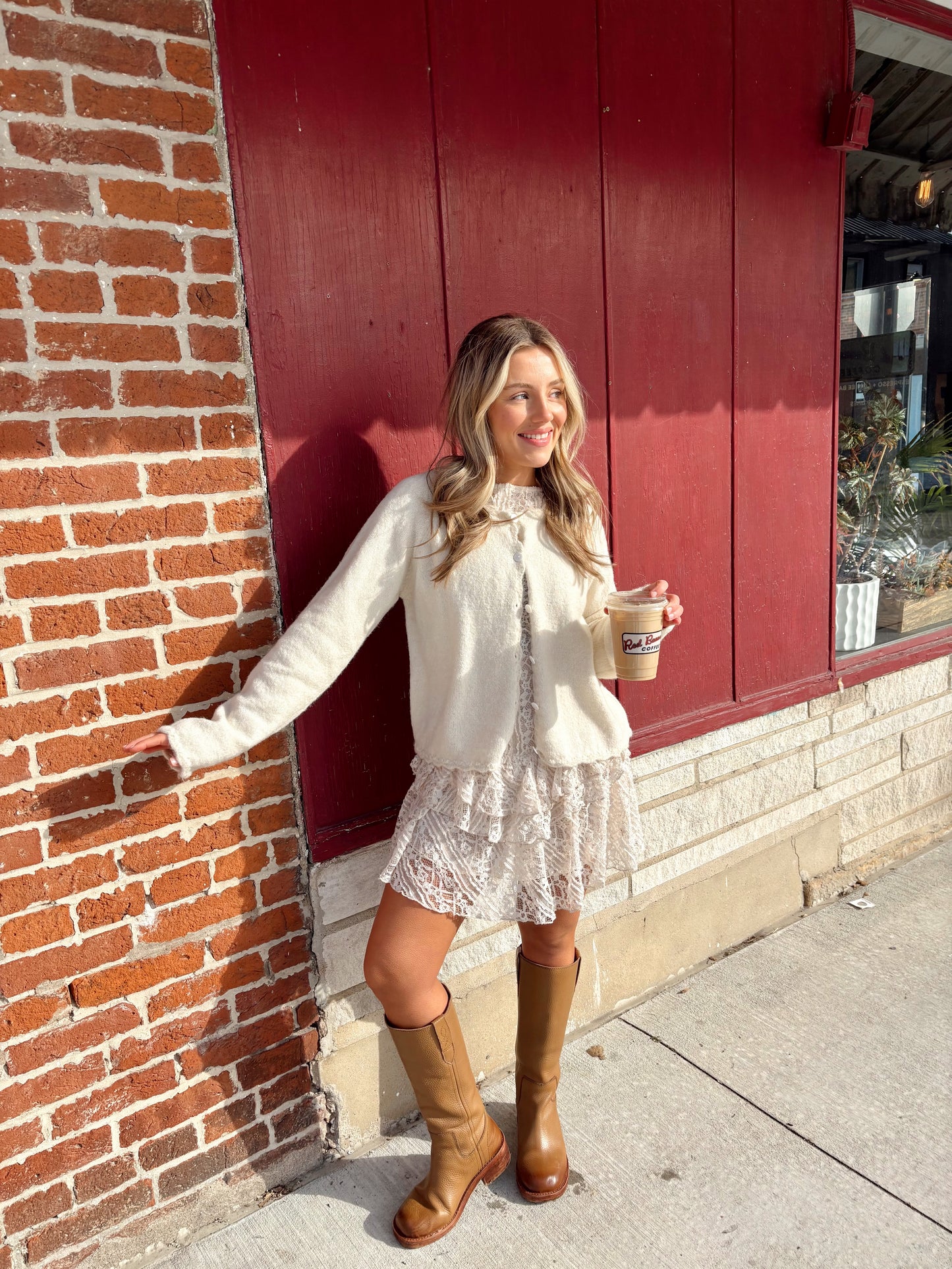 The Tiffany Cardigan- Cream