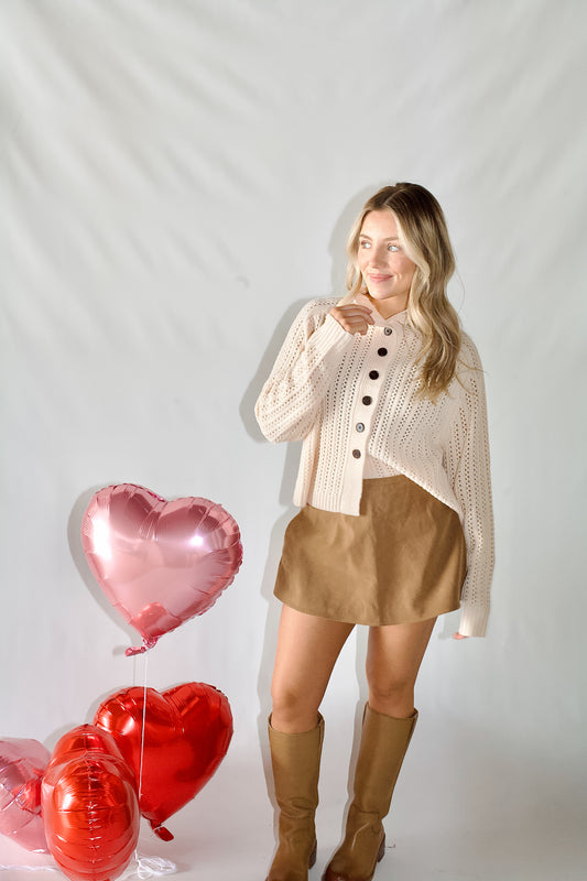Brynn Sweater- Cream