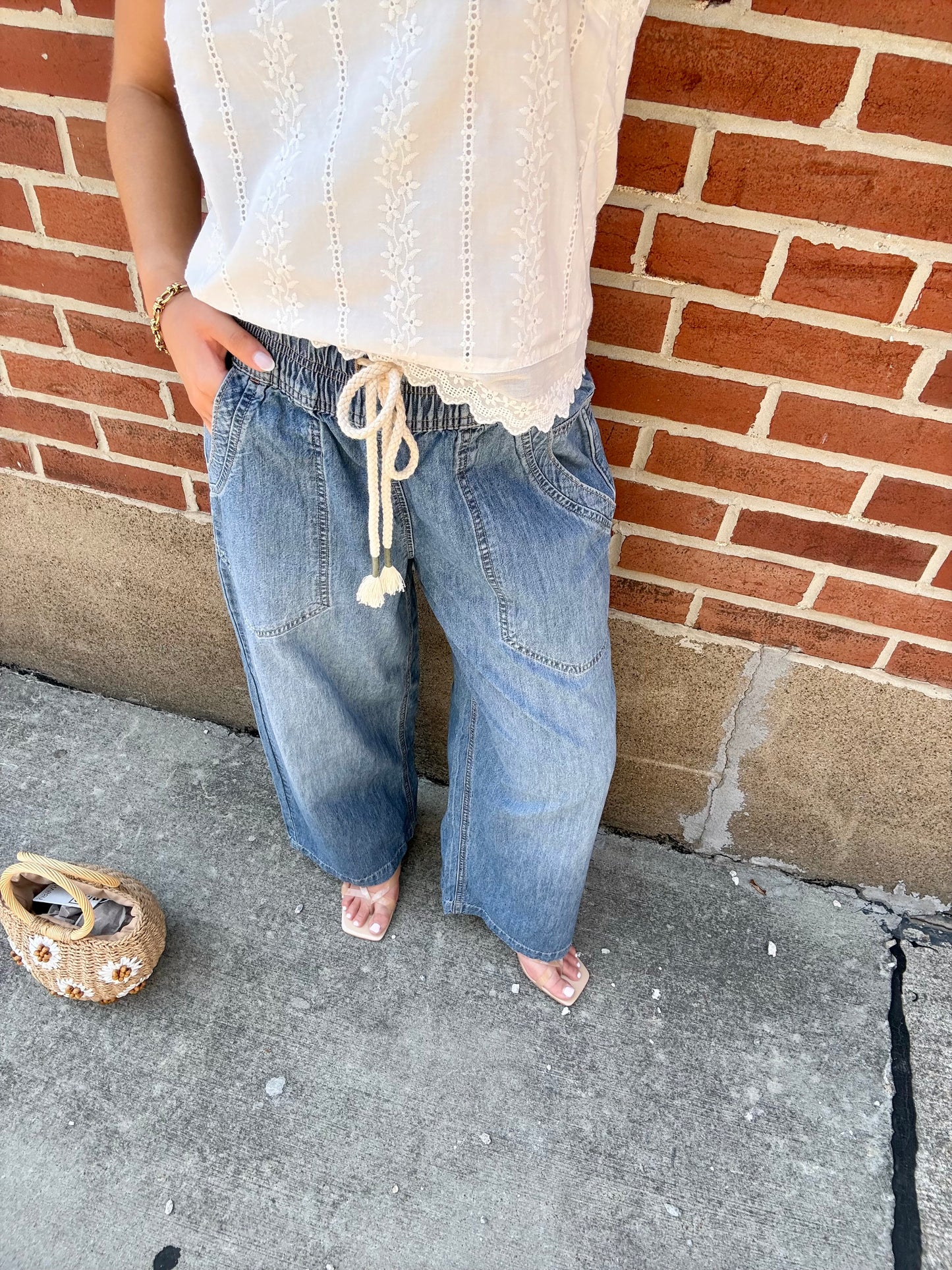 Easy Peasy Pull-On Jeans- No Problem