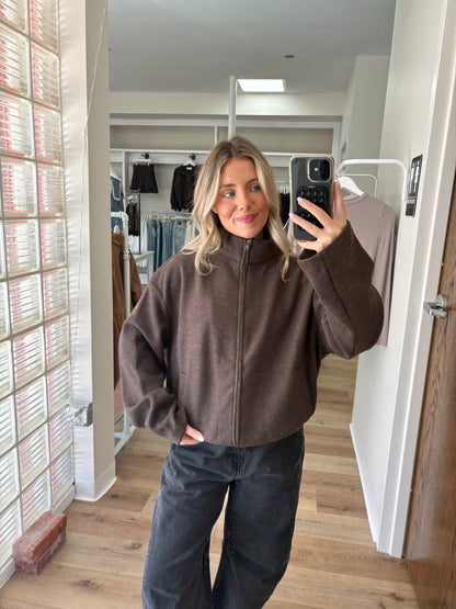 Rein Me In Jacket- Chocolate