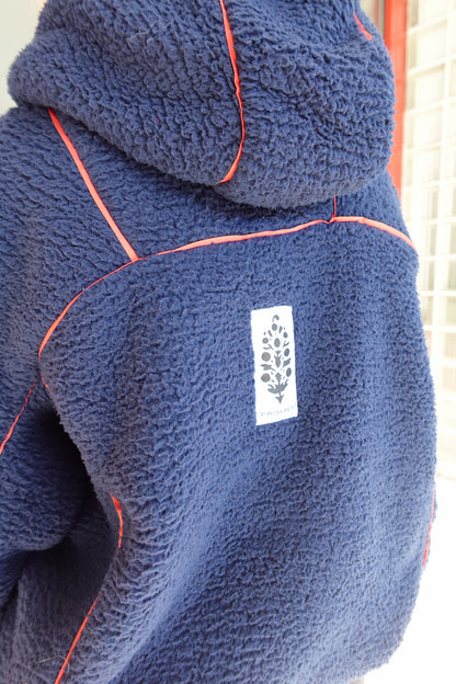 Free Flow Fleece- Midnight Navy