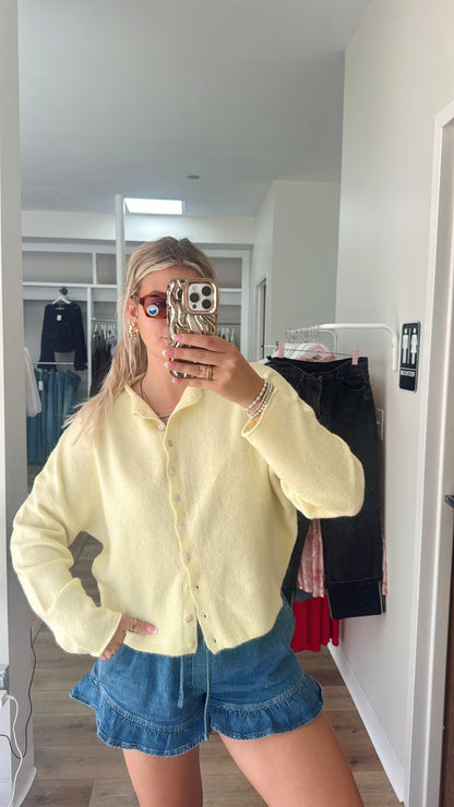 Piper Cardigan- Butter