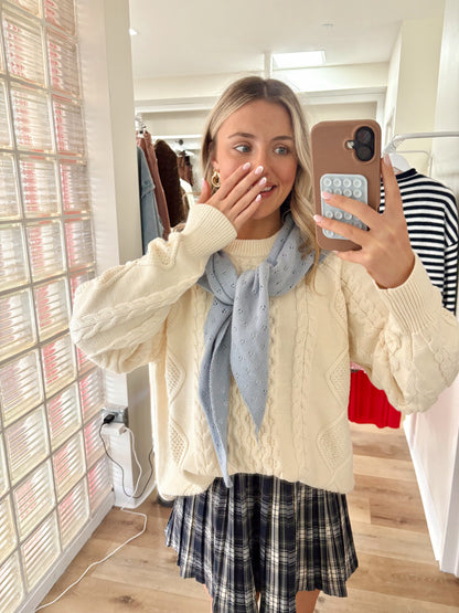 Hallie Sweater - Cream