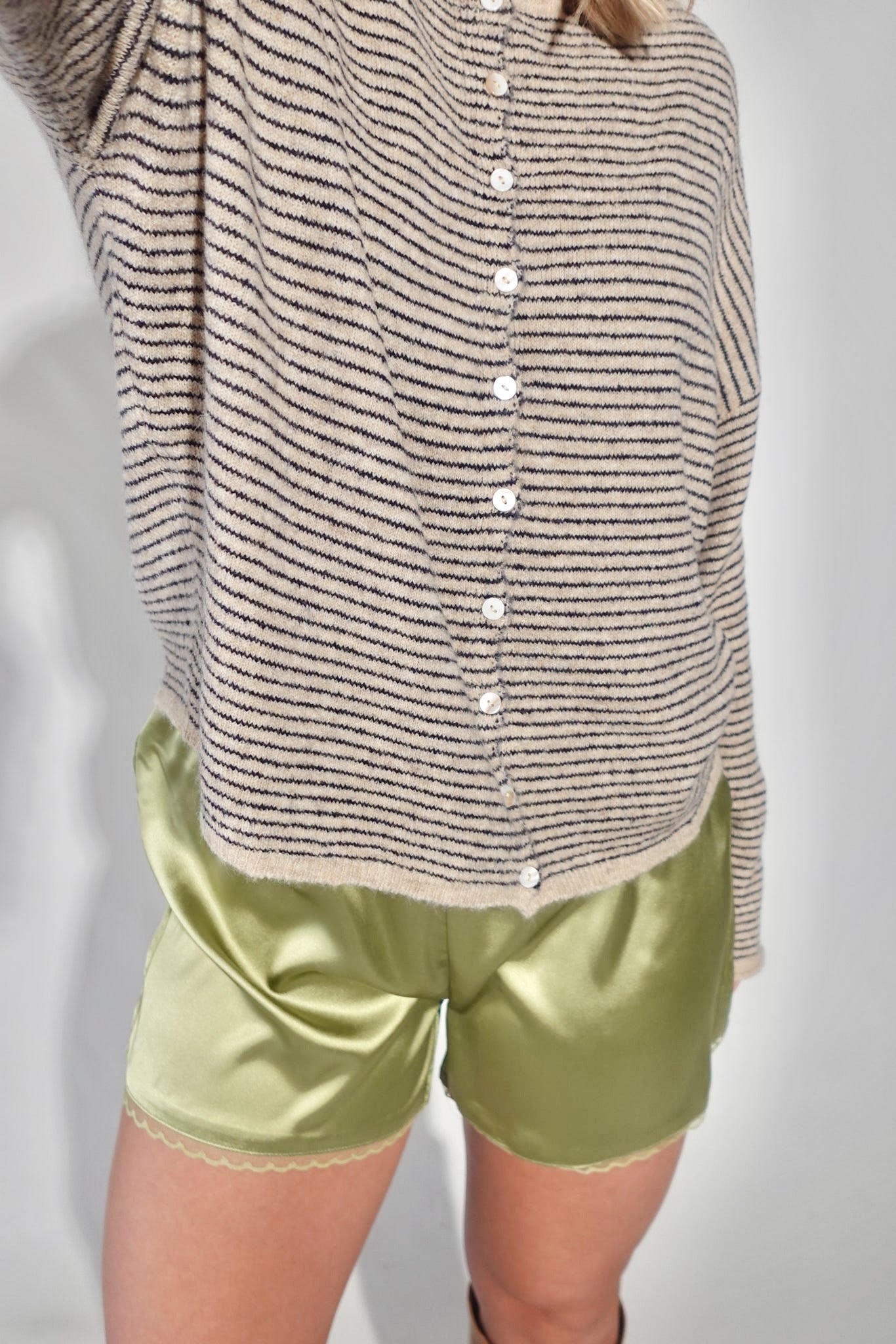 Boston Shortie- Matcha