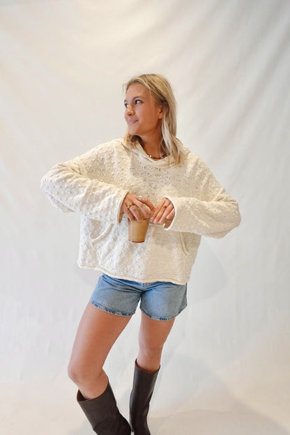 Lake Side Hoodie- Marshmellow