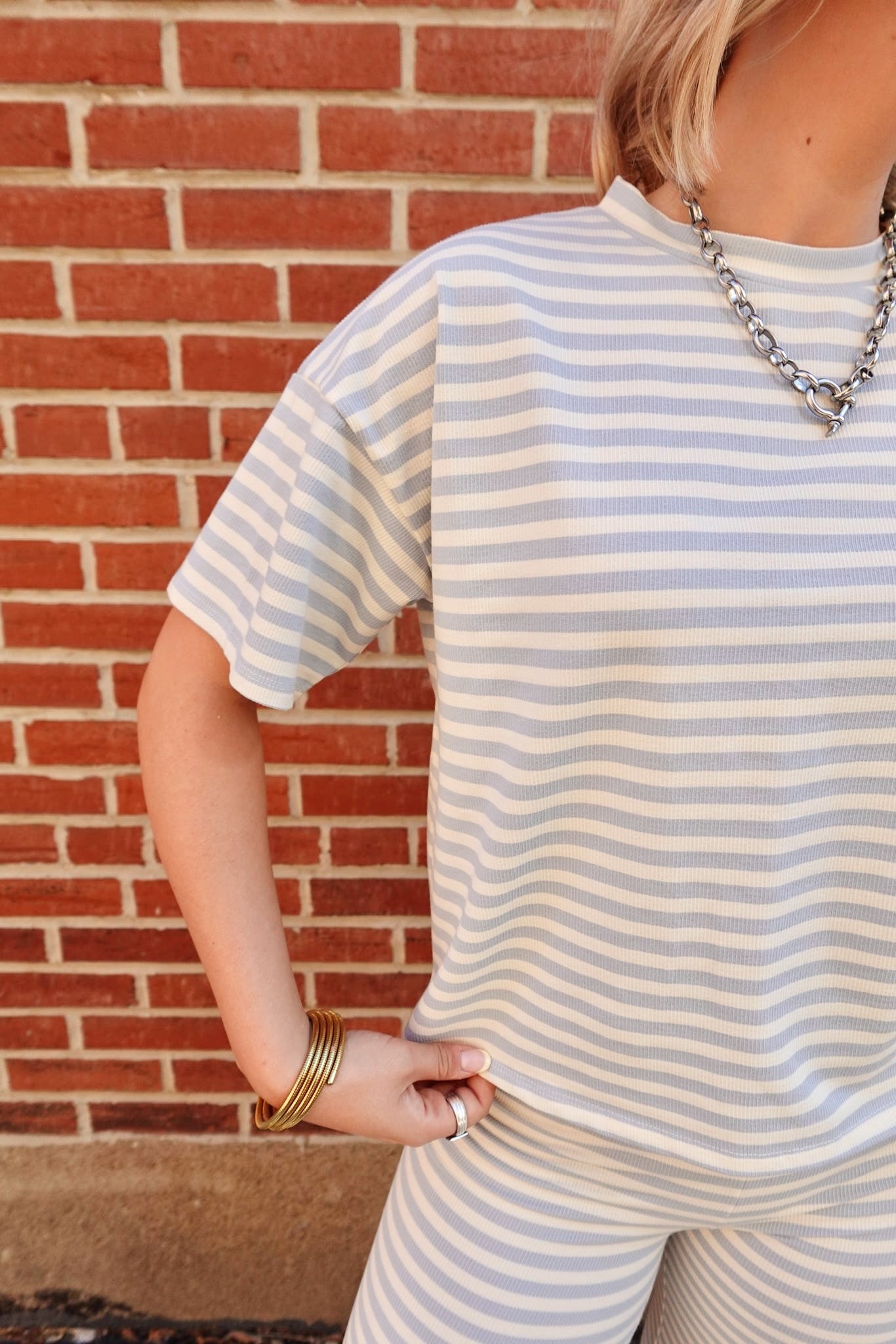 Harbor Tee- Light Blue