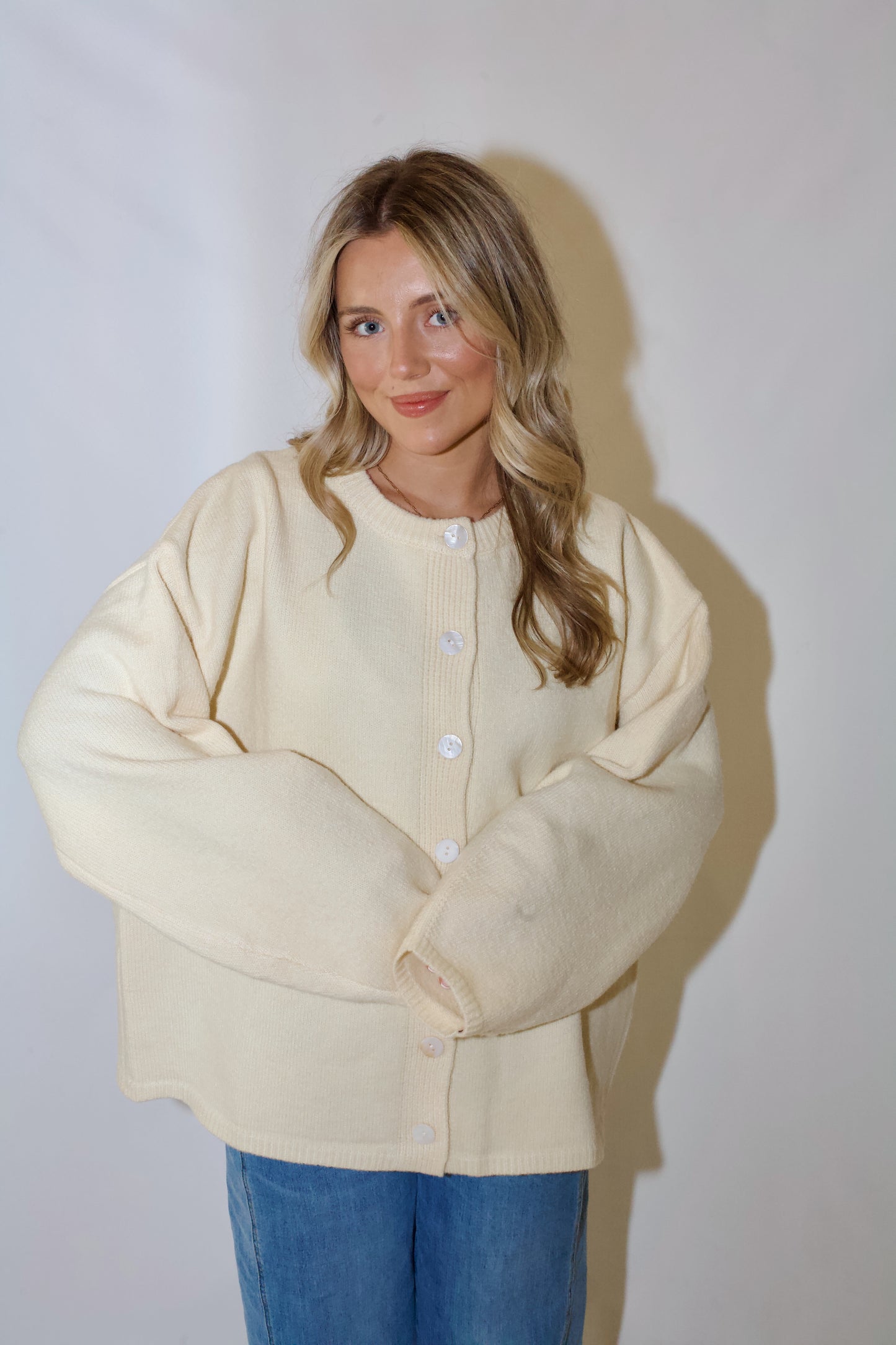 Molly Cardigan- Butter