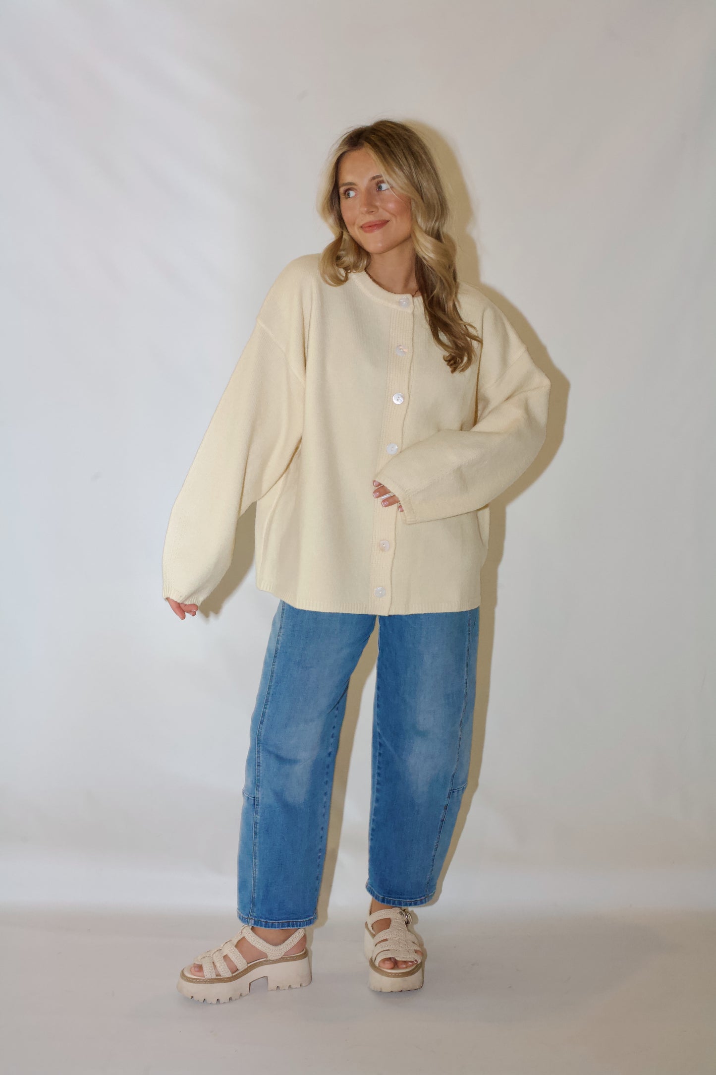 Molly Cardigan- Butter