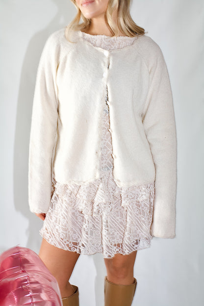 The Tiffany Cardigan- Cream