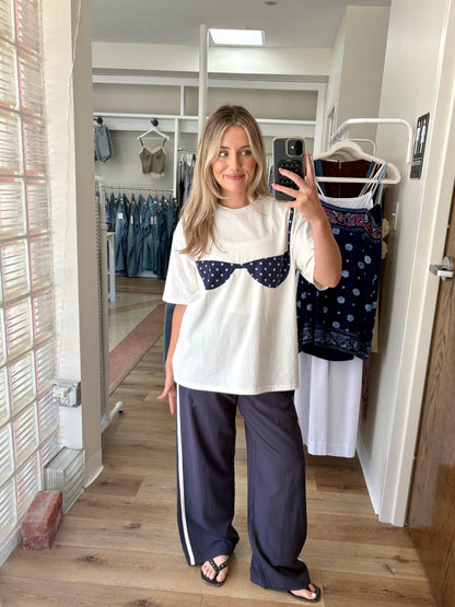 Power Through Track Pants- Navy