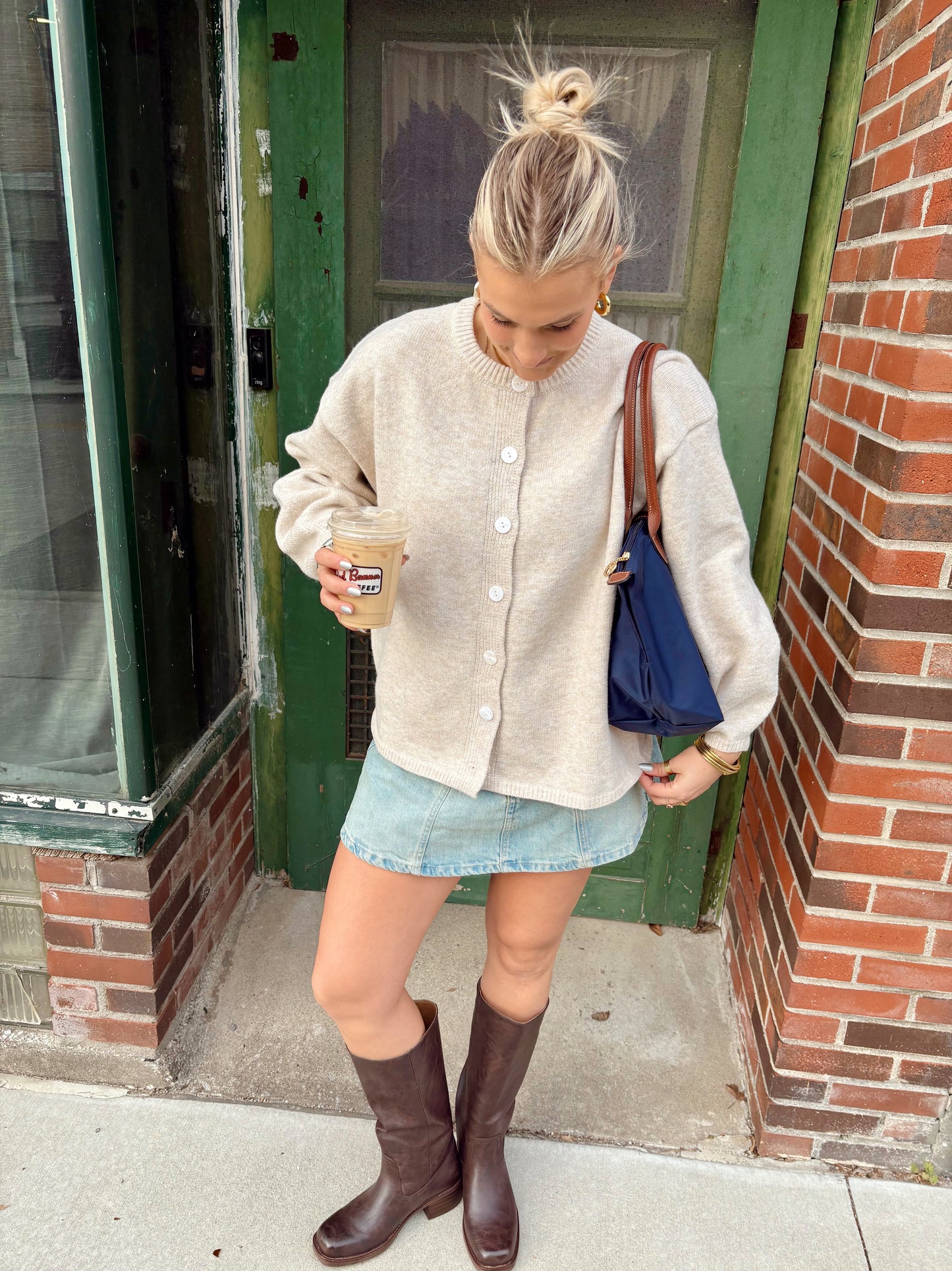 Molly Cardigan- Oatmeal