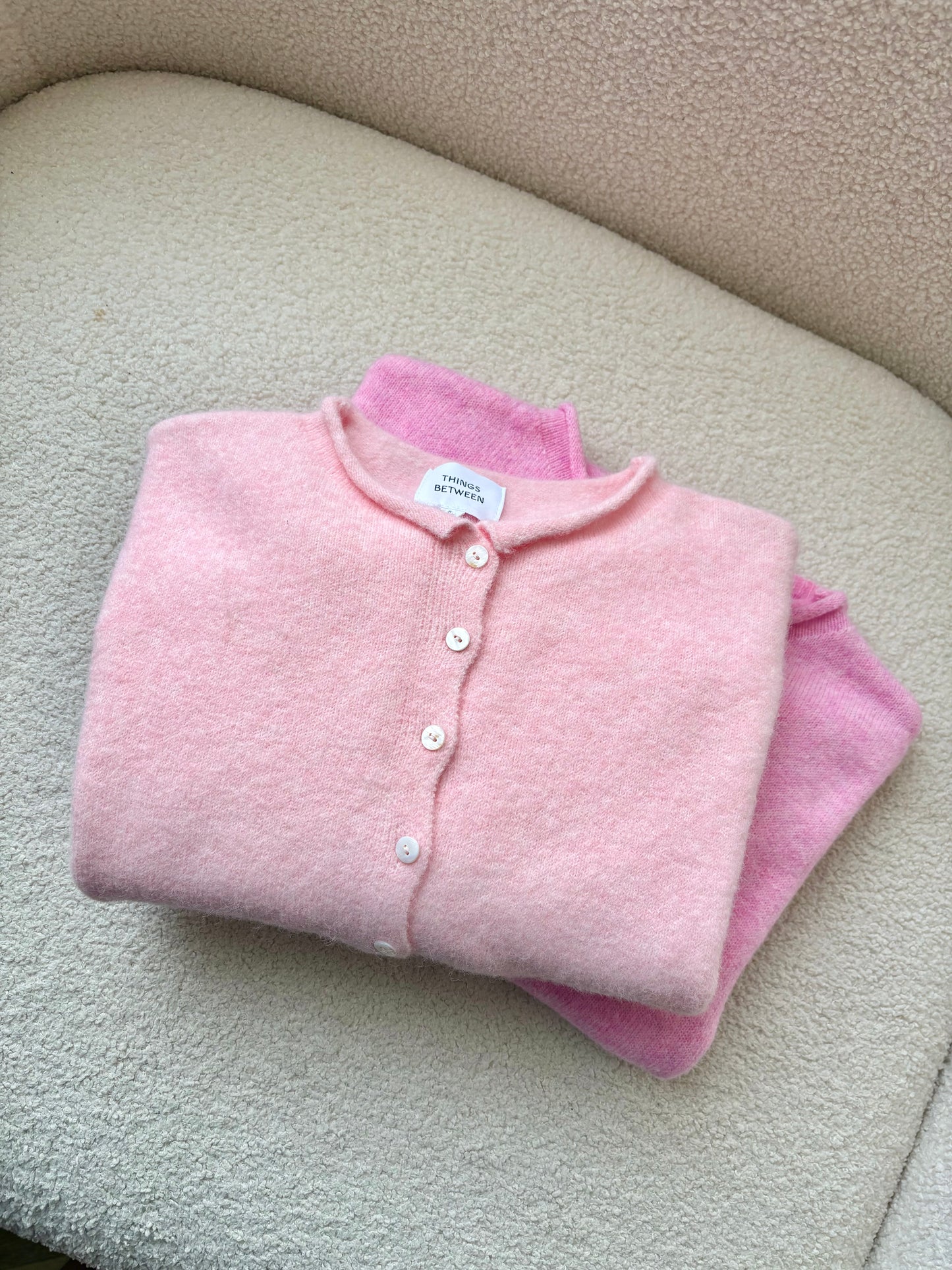 *Restocked* Piper Cardigan- Baby Pink