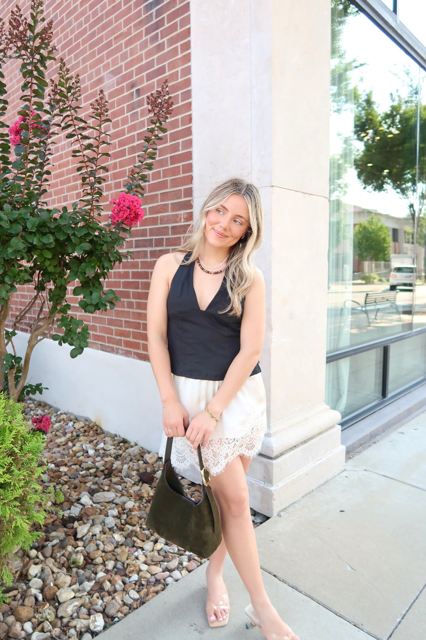 Chantelle Halter Top- Black