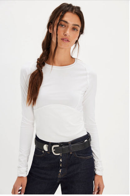 Protagonist Long Sleeve- White