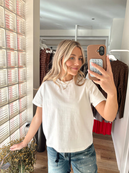 *Restock* Daily Tee- White