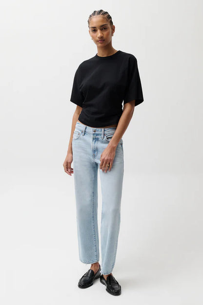 Lexie Mid Rise Bowed Straight- Dolce Vita Vintage