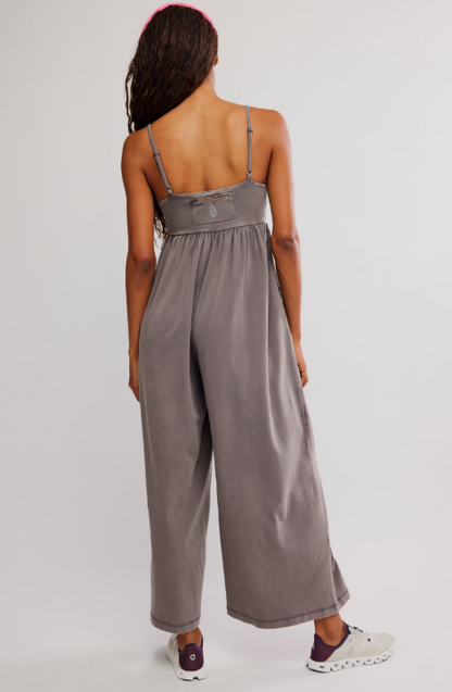 Hot Shot Strappy Onesie- Hickory