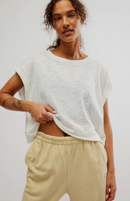 My Time Tee- White