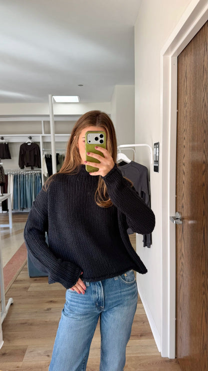 Opal Sweater- Black