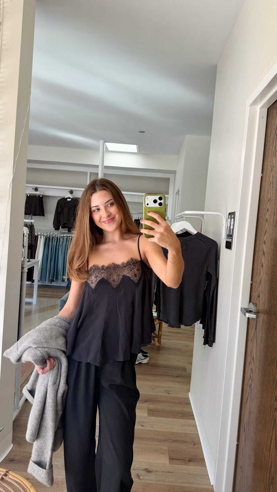 Make Me Yours Cami- Black