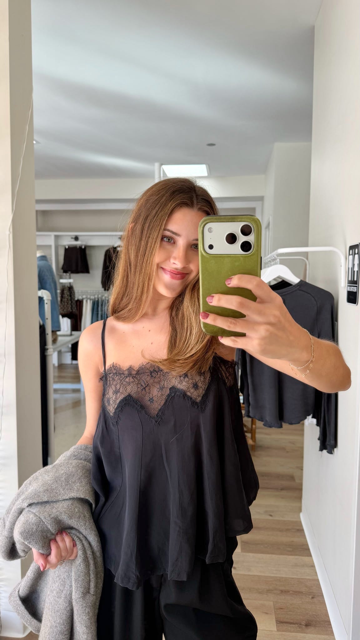 Make Me Yours Cami- Black