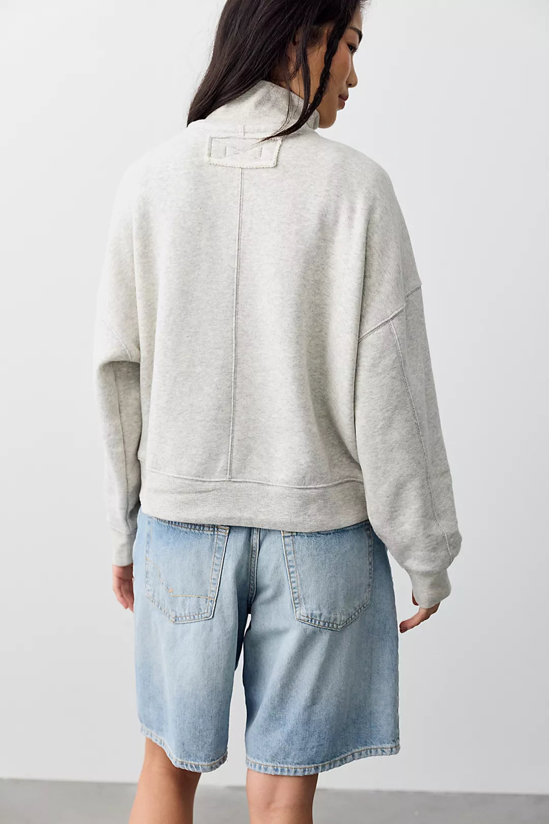 Timeless Pullover- Heather Grey