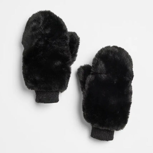 Mad Hatter Faux Fur Mittens