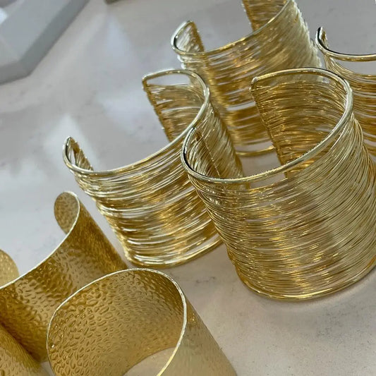 Allegra Cuff- Gold