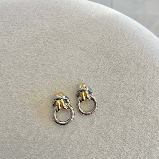 Chez Stud- Silver/Gold