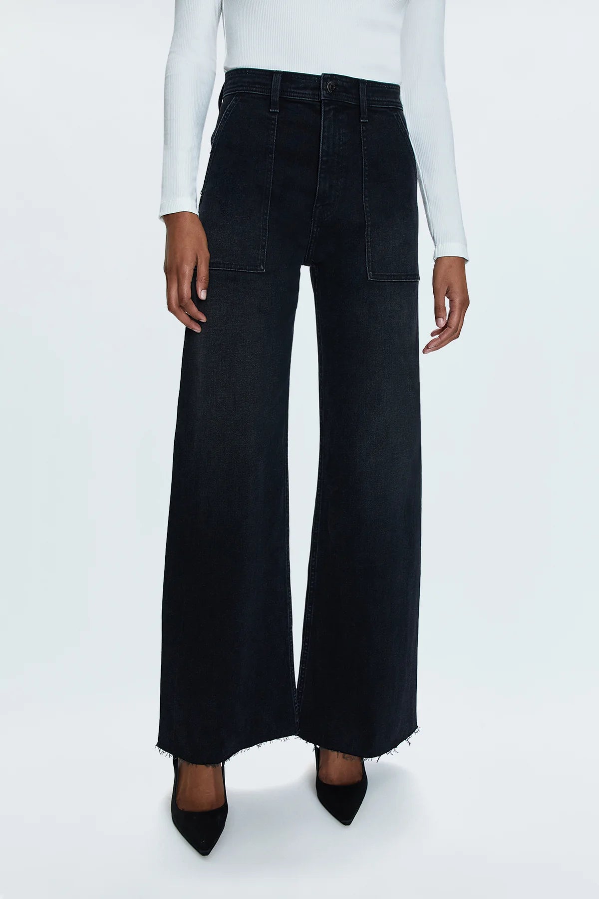 Penny Utility High Rise Wide Leg- Collins