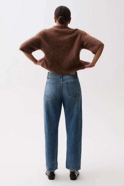 Donny Rolled Hem Boyfriend Jean- Wilcox