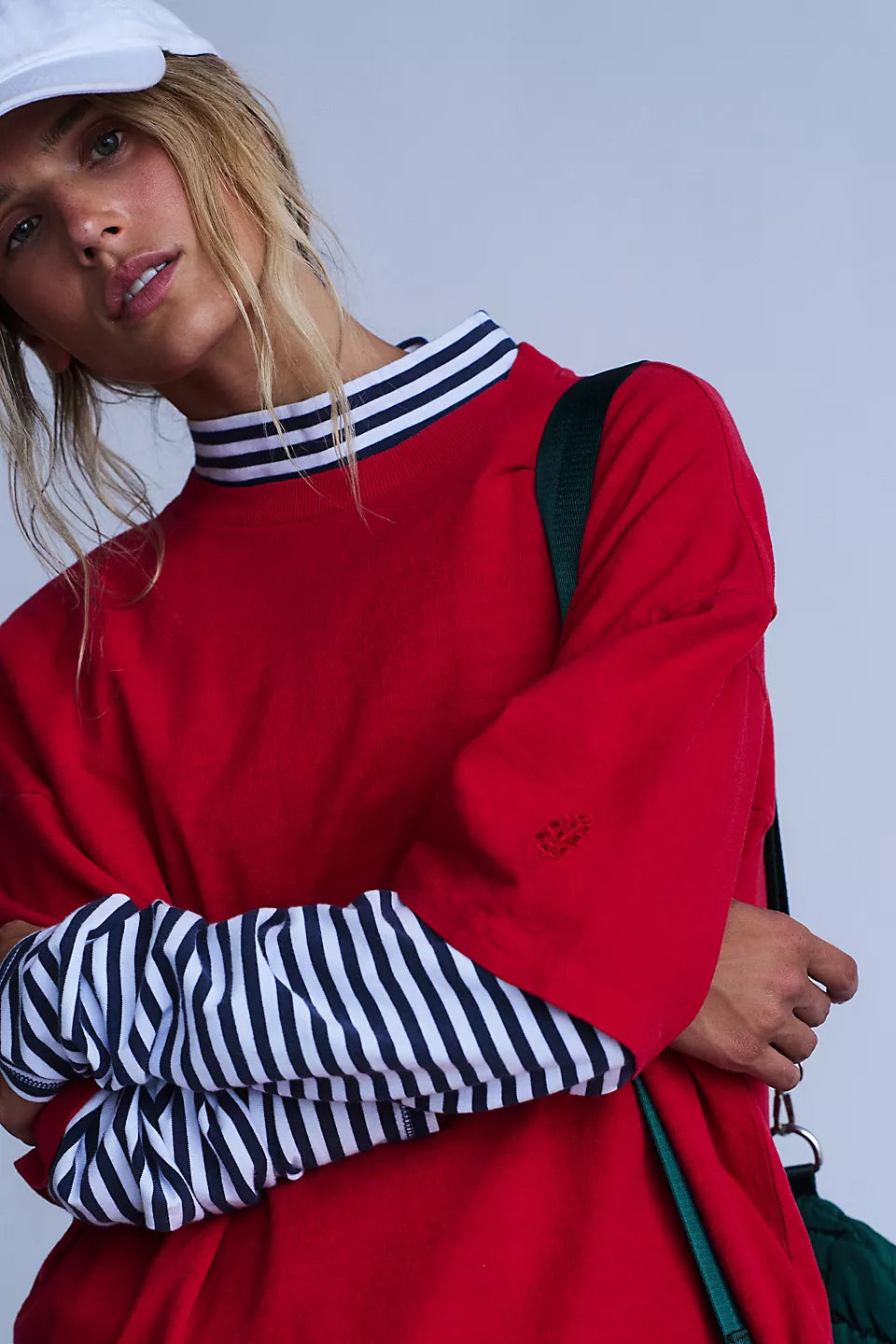 Tackle Tee- Victory Red