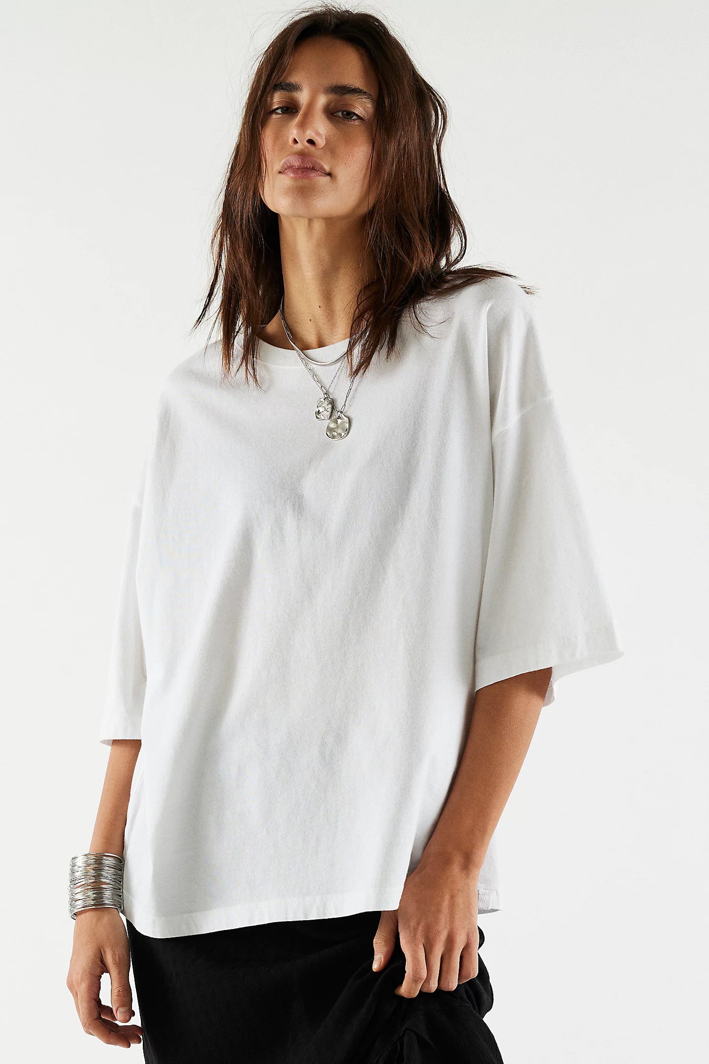Perfect Oversized Tee- White