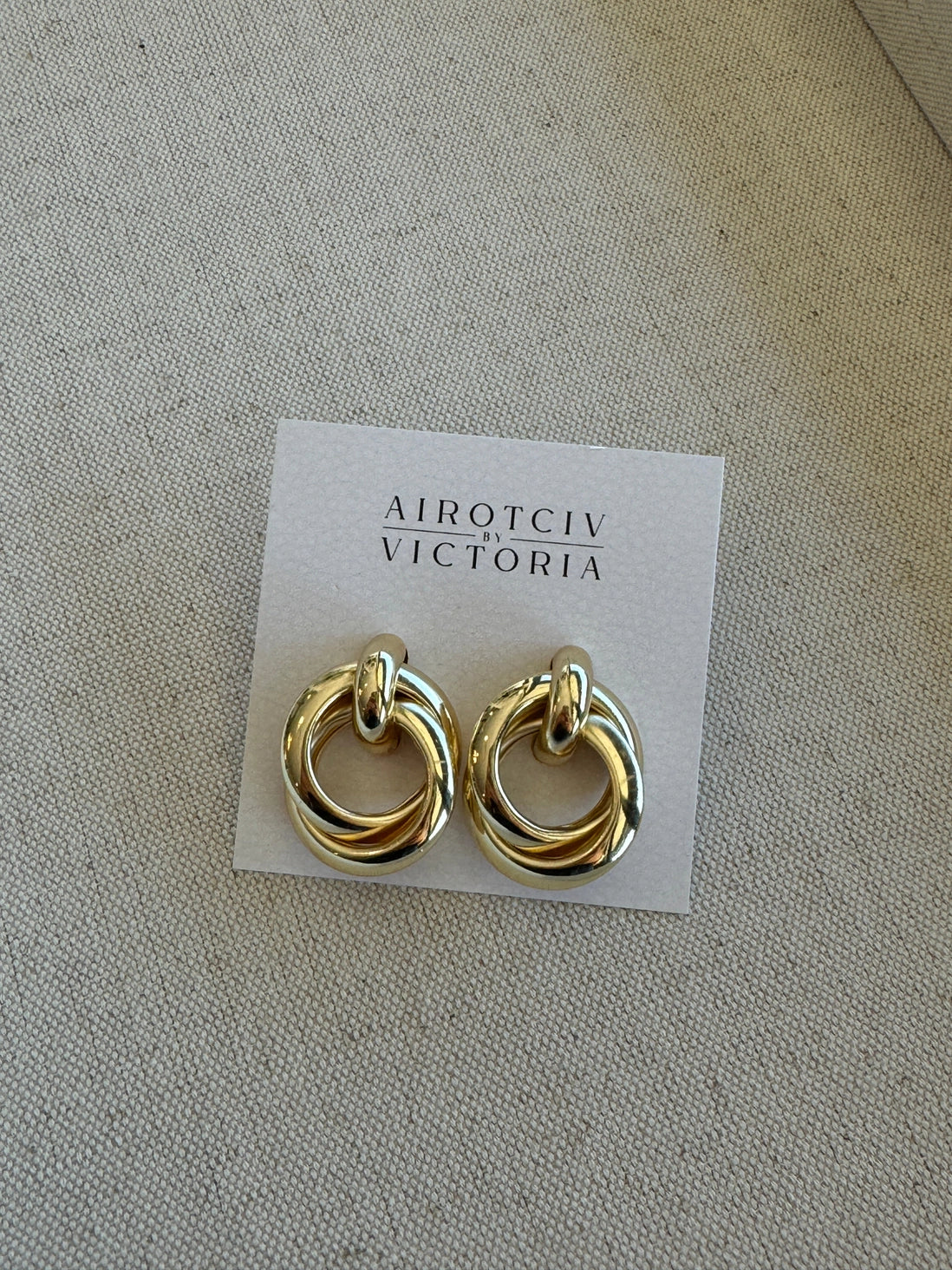 Madeline gold Earrings- Airotciv by Victoria