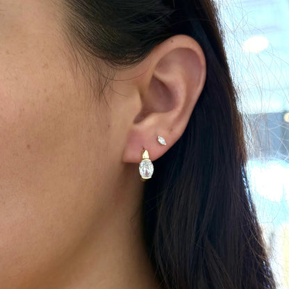 Greta Huggie Earrings