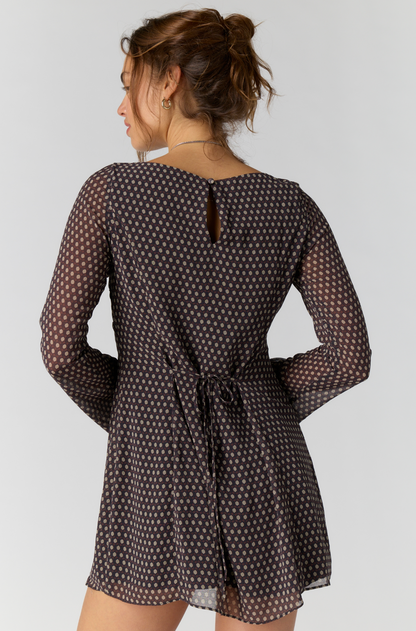 Jolie Printed Mini Dress