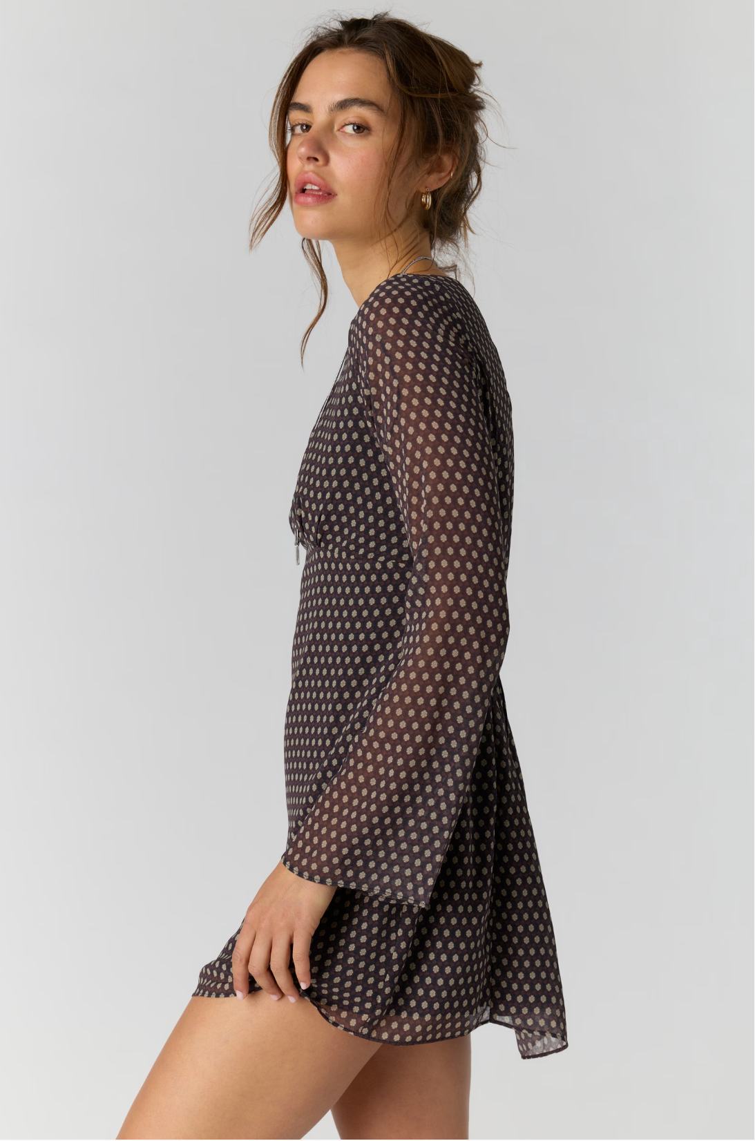 Jolie Printed Mini Dress