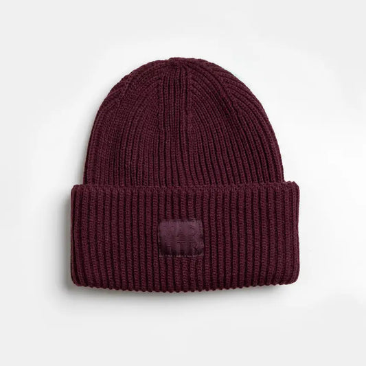 Mad Hatter Ribbed Knit Beanie