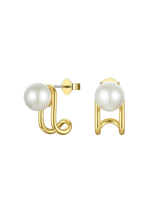 Nora Studs- Gold